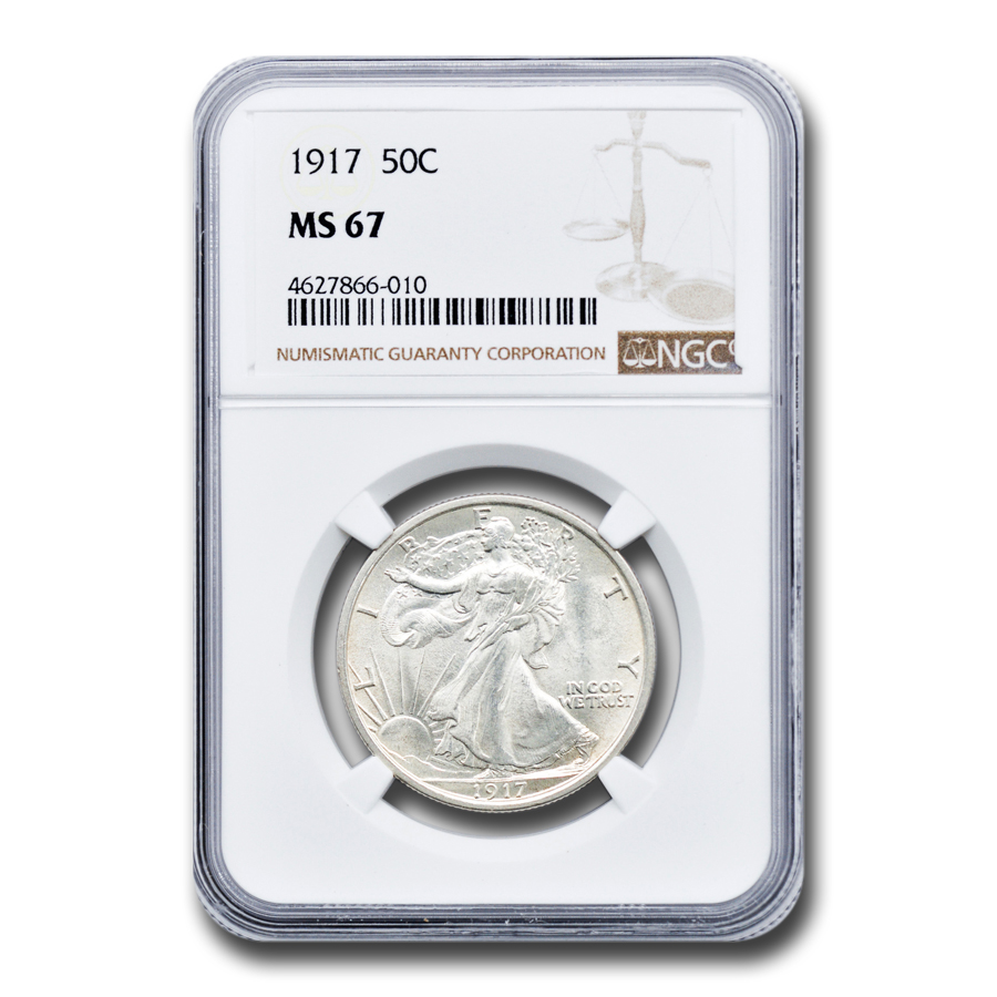 Buy 1917 Walking Liberty Half Dollar MS-67 NGC