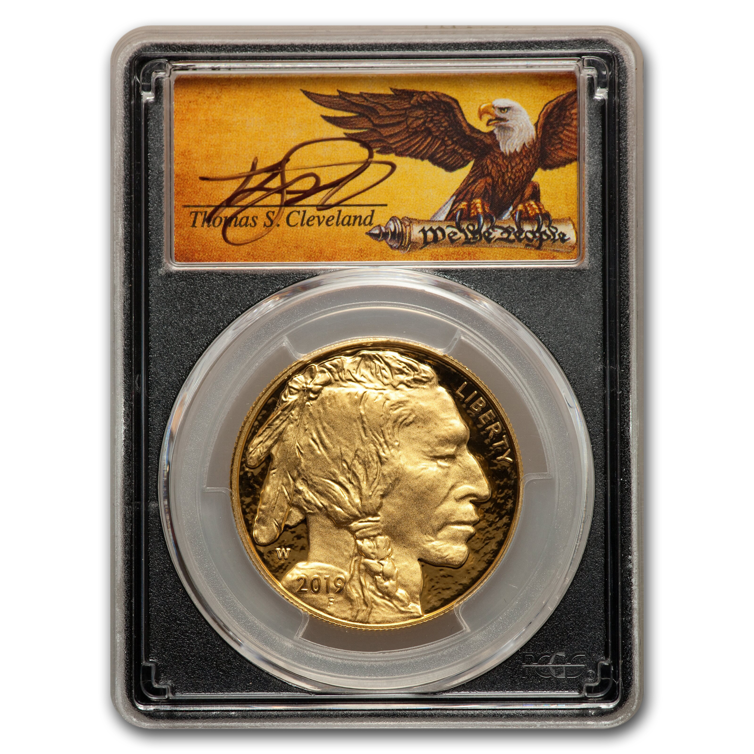 Buy 2019-W 1 oz Gold Buffalo PR-70 PCGS (FDI, Cleveland Label) - Click Image to Close