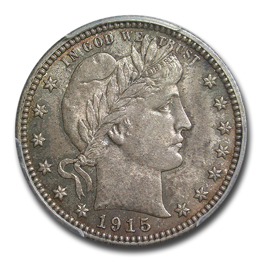 Buy 1915-D Barber Quarter MS-64 PCGS