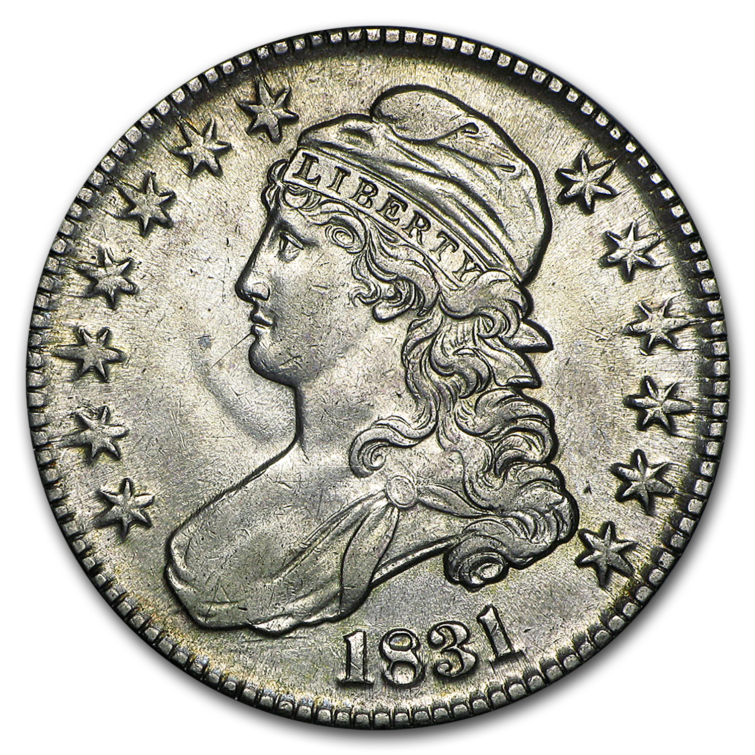 Buy 1831 Bust Half Dollar AU