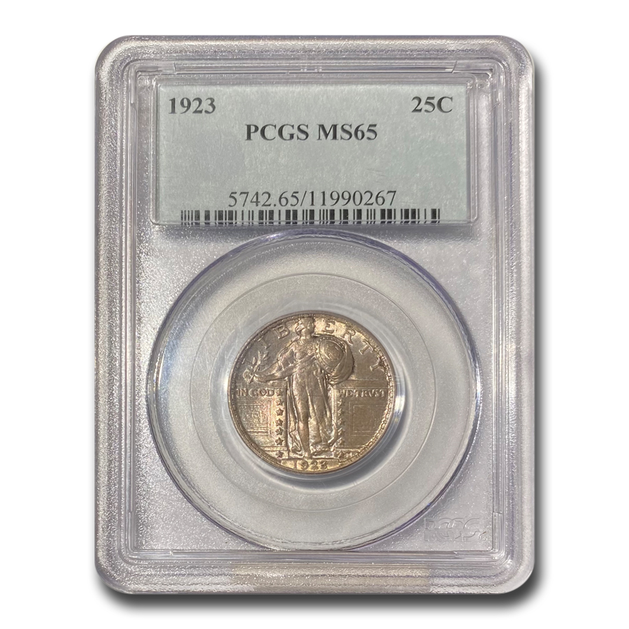 Buy 1923 Standing Liberty Quarter MS-65 PCGS