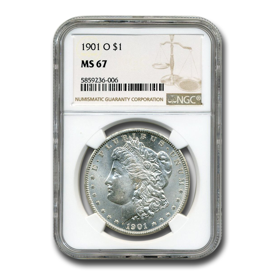Buy 1901-O Morgan Dollar MS-67 NGC