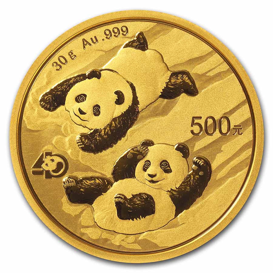 Buy 2022 China 30 gram Gold Panda BU (Sealed)