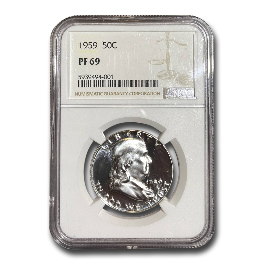 Buy 1959 Franklin Half Dollar PF-69 NGC