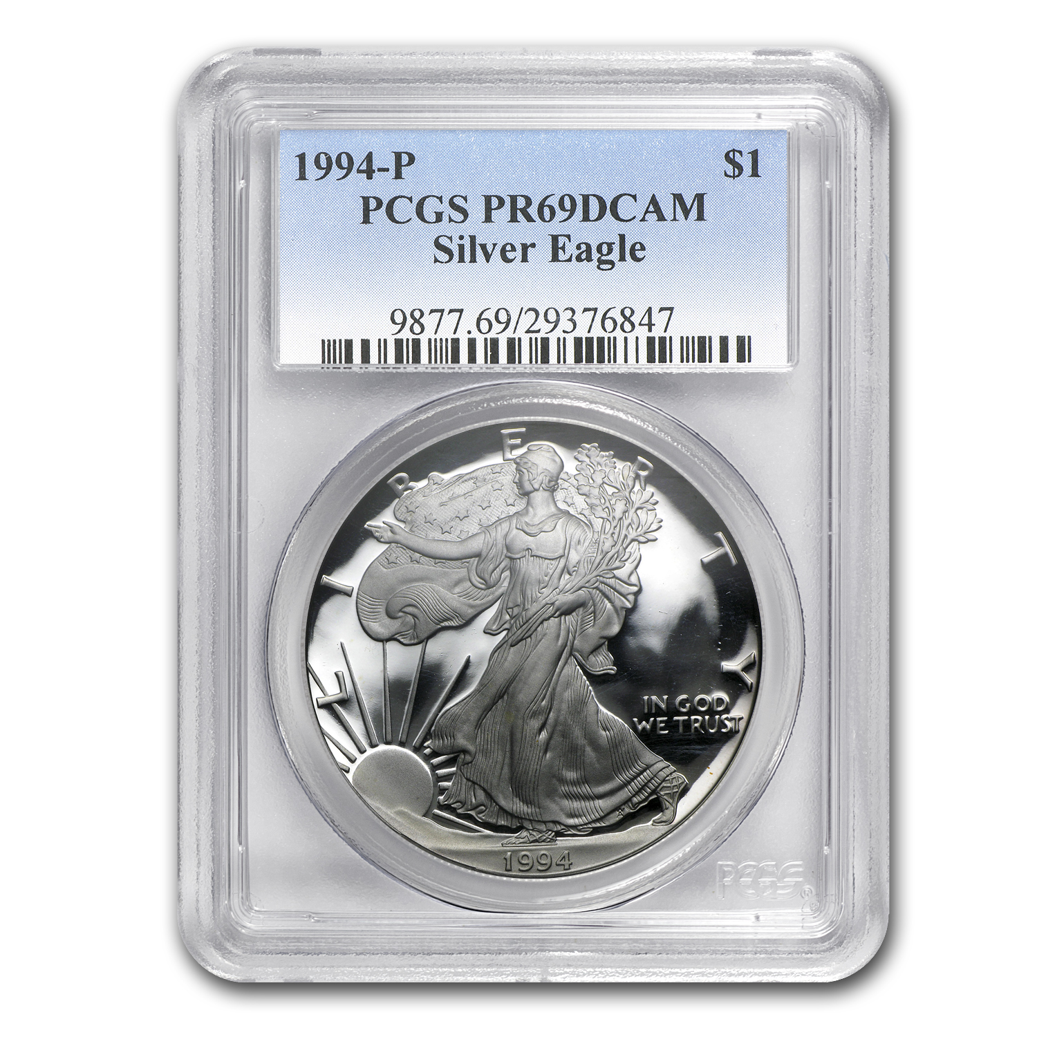 Buy 1994-P Proof American Silver Eagle PR-69 PCGS