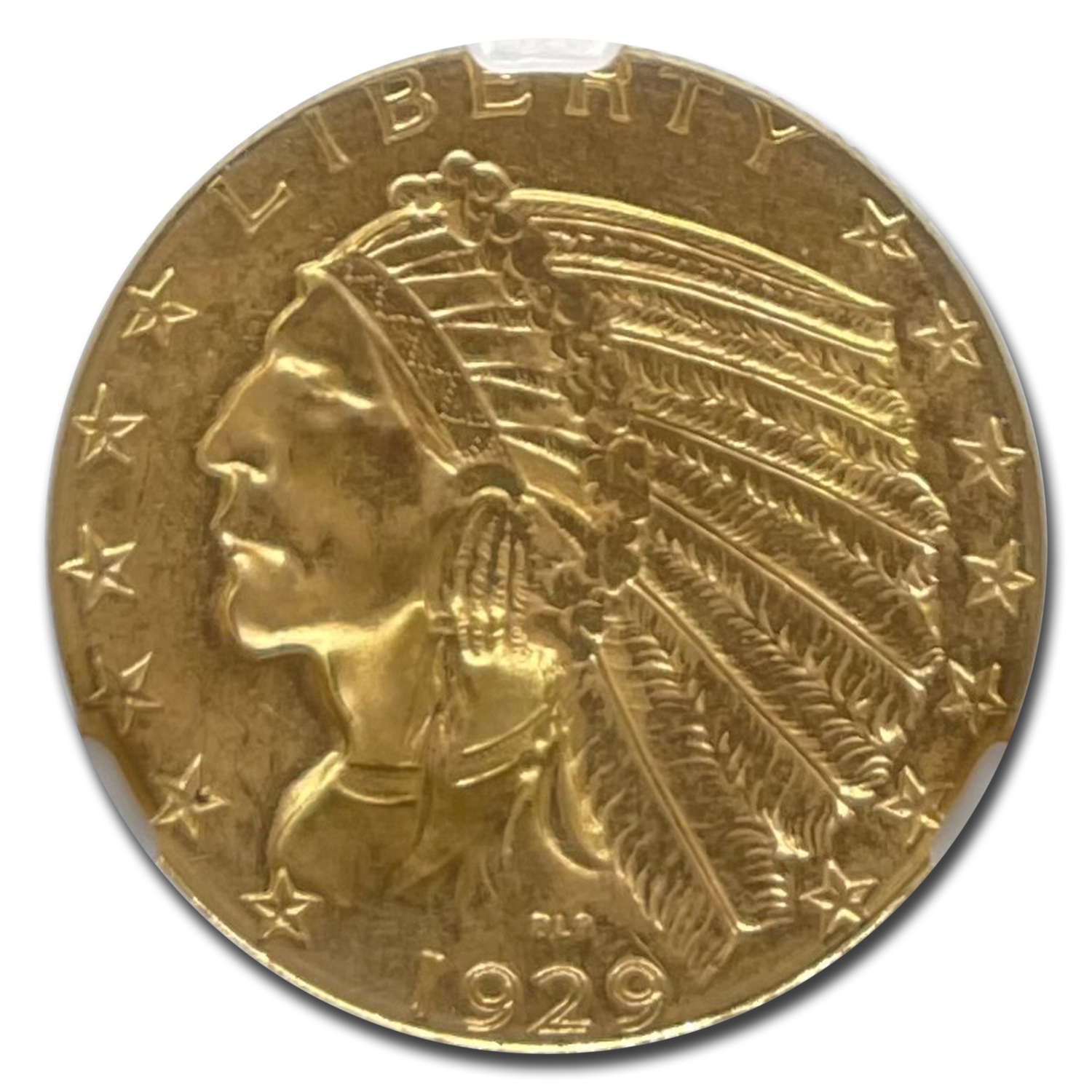 Buy 1929 $5 Indian Gold Half Eagle MS-64 NGC