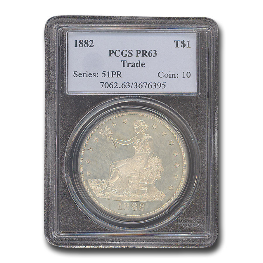 Buy 1882 Trade Dollar PR-63 PCGS