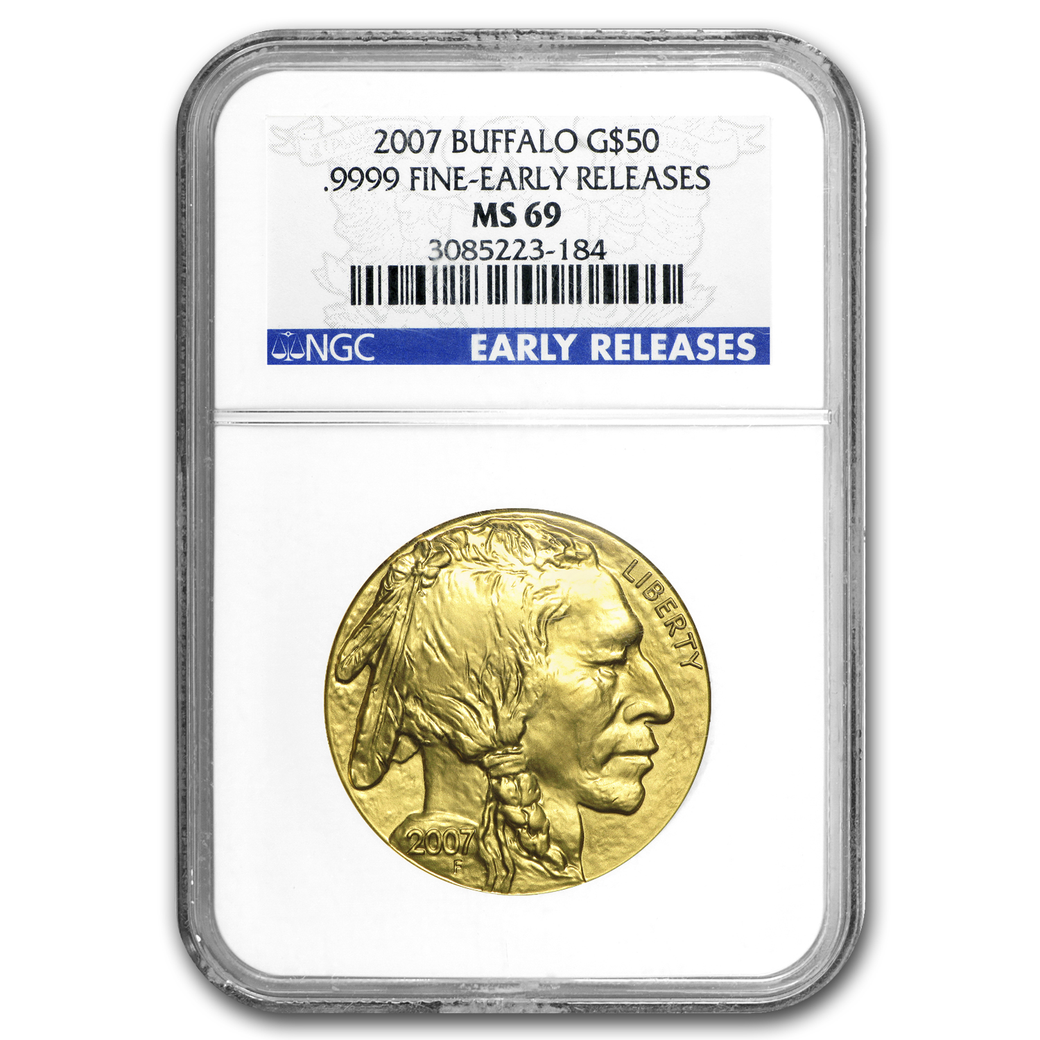 Buy 2007 1 oz Gold Buffalo MS-69 NGC (Early Releases)