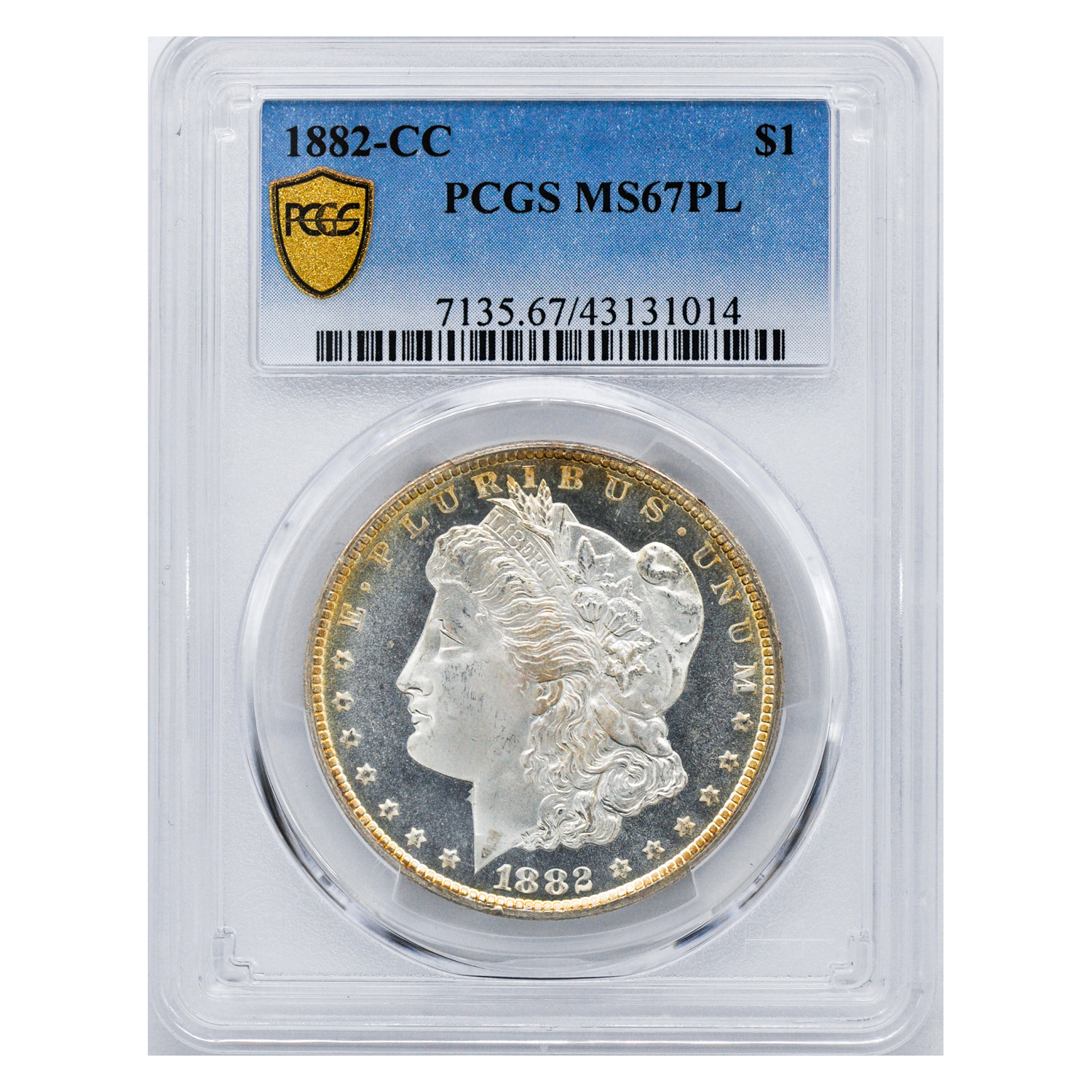 Buy 1882-CC Morgan Dollar MS-67 PL PCGS