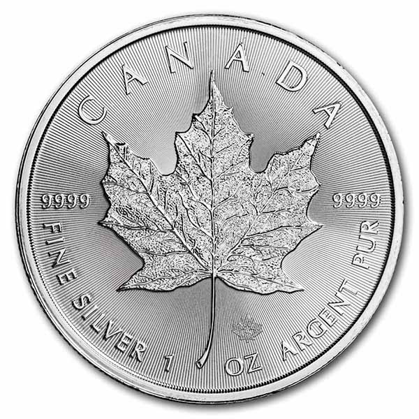 Buy 2022 Canada 1 oz Silver Maple Leaf BU - Click Image to Close