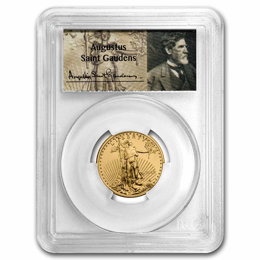 Buy 2016 1/4 oz American Gold Eagle MS-70 PCGS (Augustus Label)