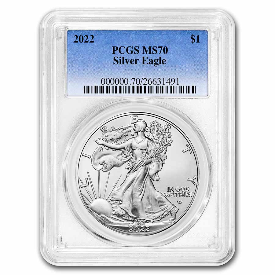 Buy 2022 American Silver Eagle MS-70 PCGS