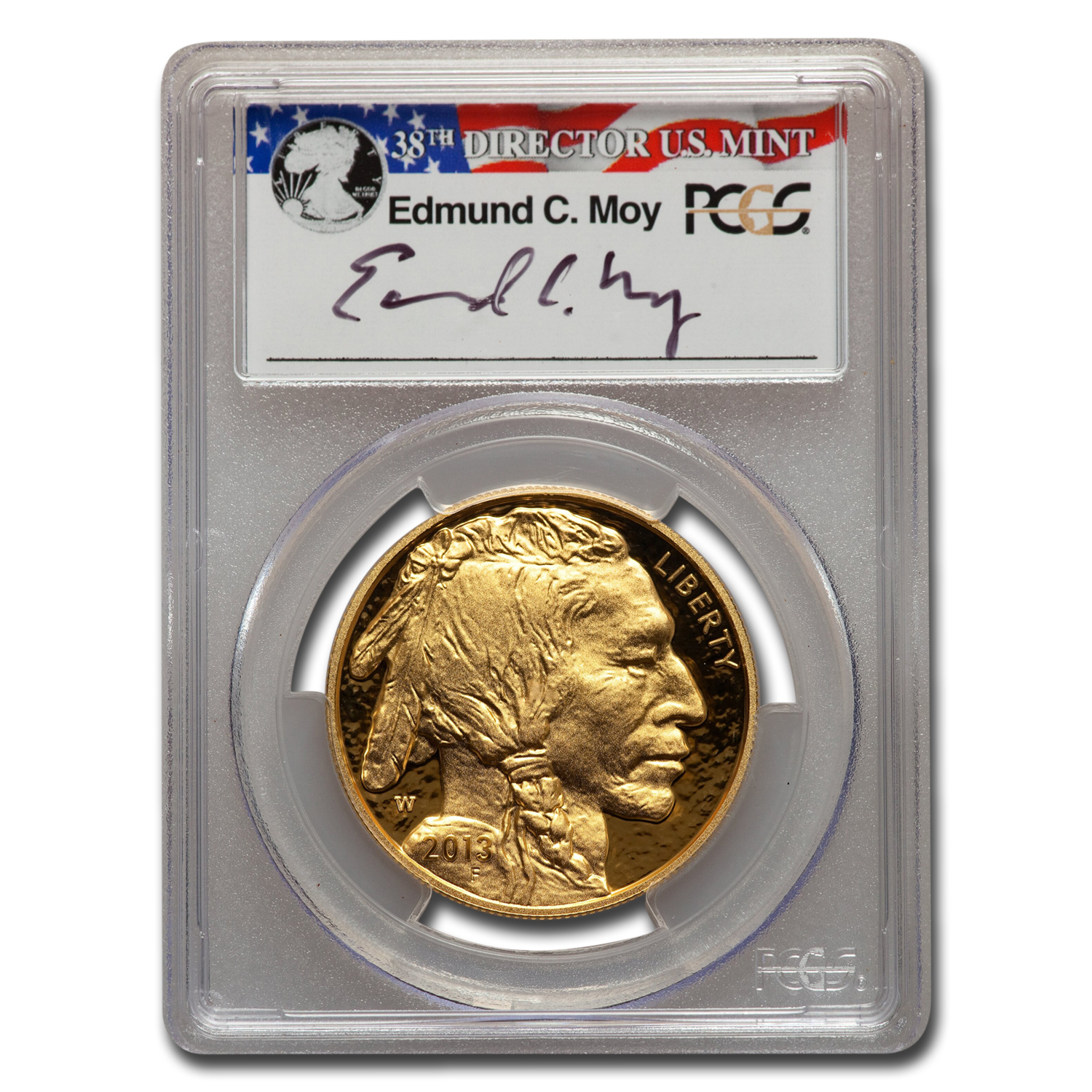 Buy 2013-W 1 oz Proof Gold Buffalo PR-70 DCAM PCGS (FS, Moy)