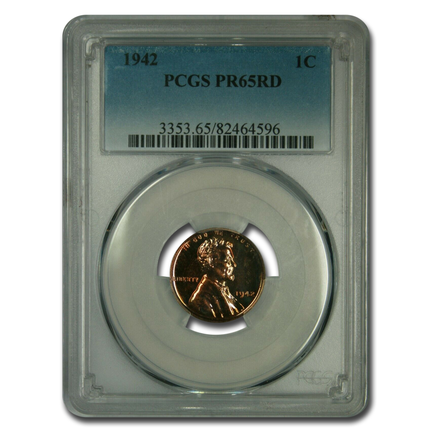 Buy 1942 Lincoln Cent PR-65 PCGS (Red)