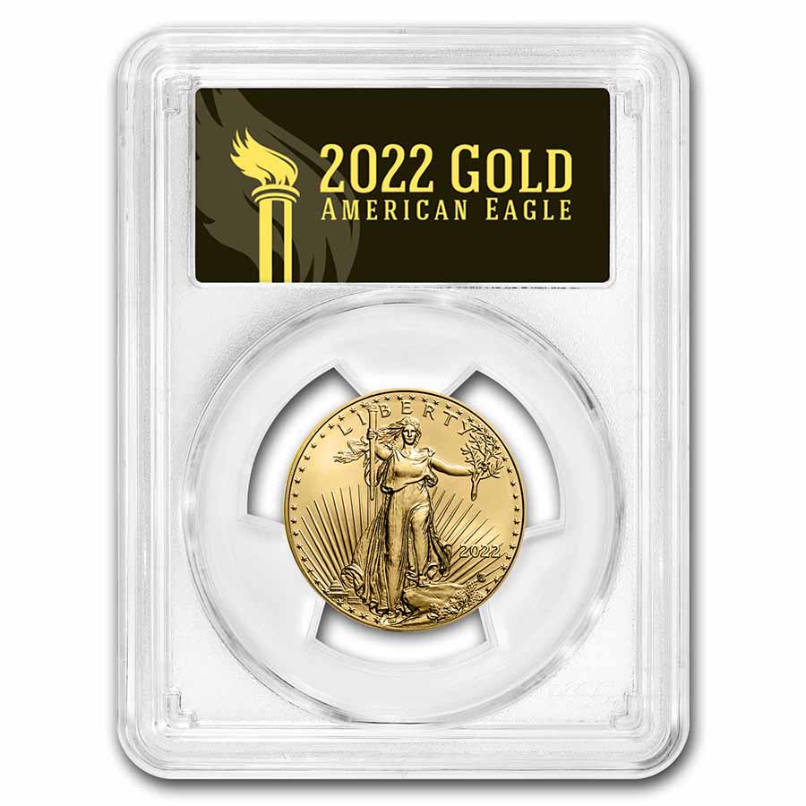 Buy 2022 1/2 oz American Gold Eagle MS-70 PCGS (FS?, Black Label)
