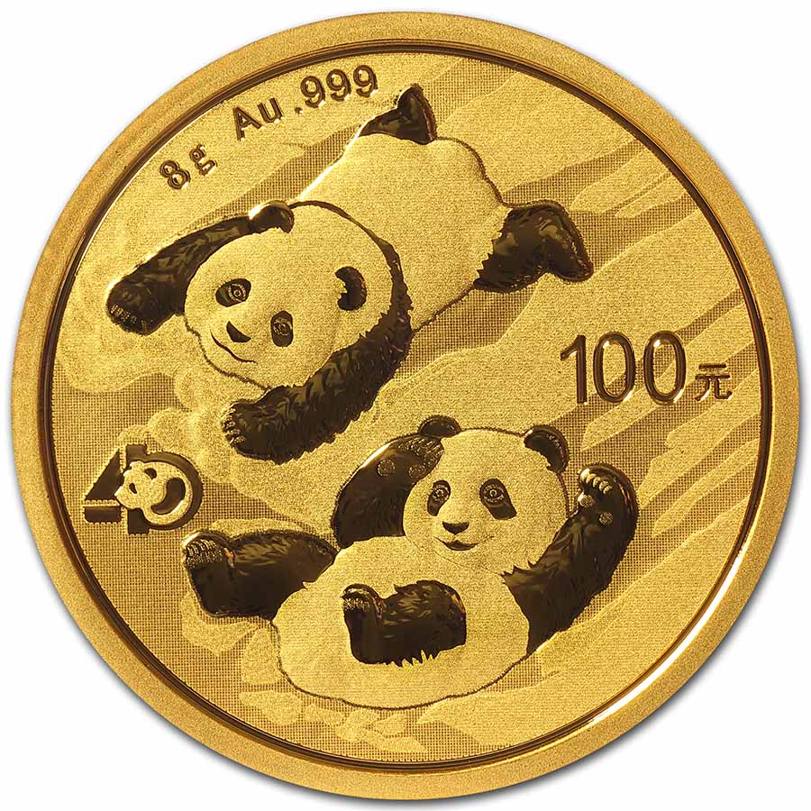 Buy 2022 China 8 gram Gold Panda BU (Sealed)