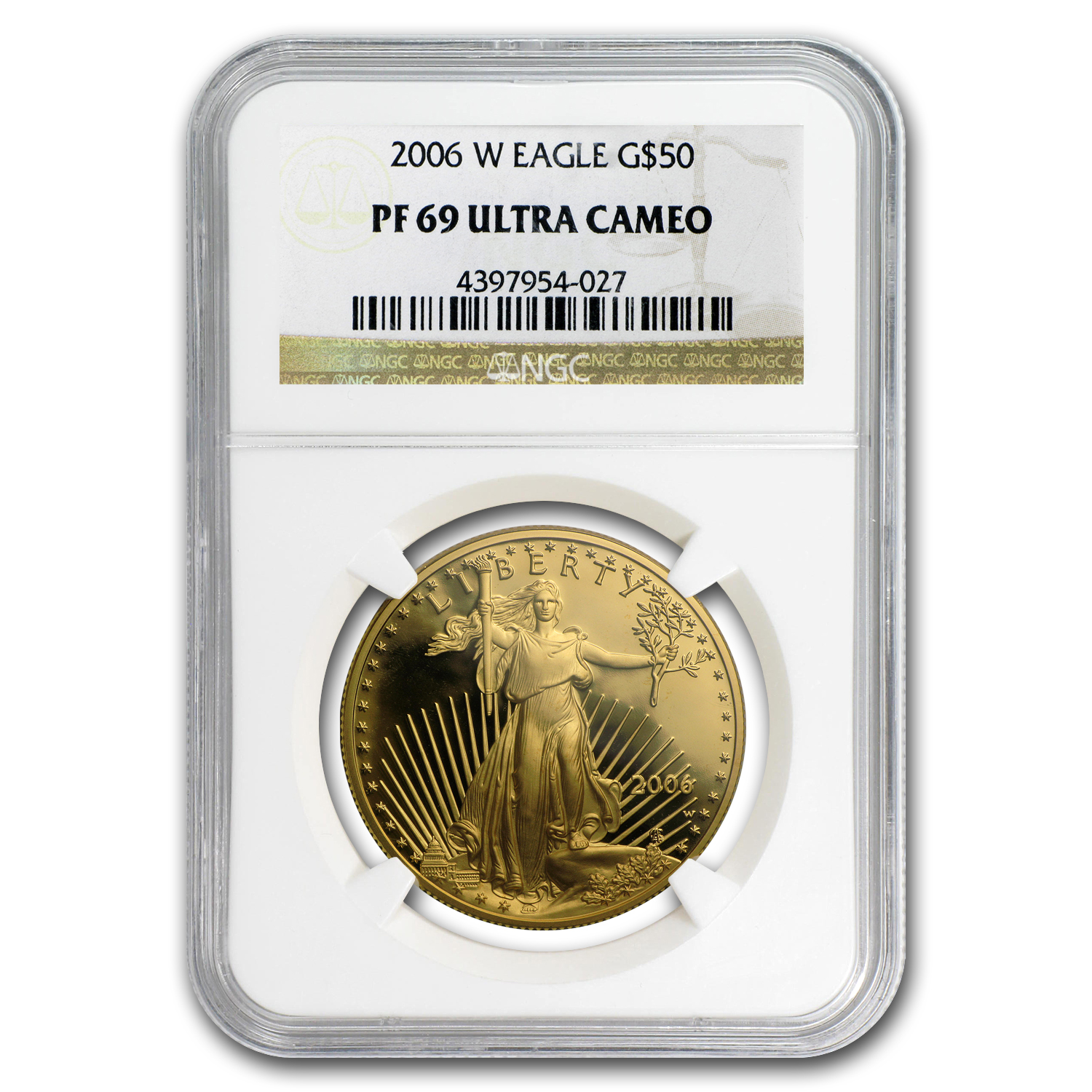 Buy 2006-W 1 oz Proof American Gold Eagle PF-69 UCAM NGC