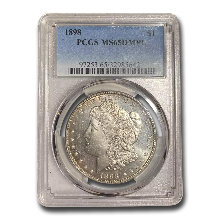 Buy 1898 Morgan Dollar DMPL MS-65 PCGS