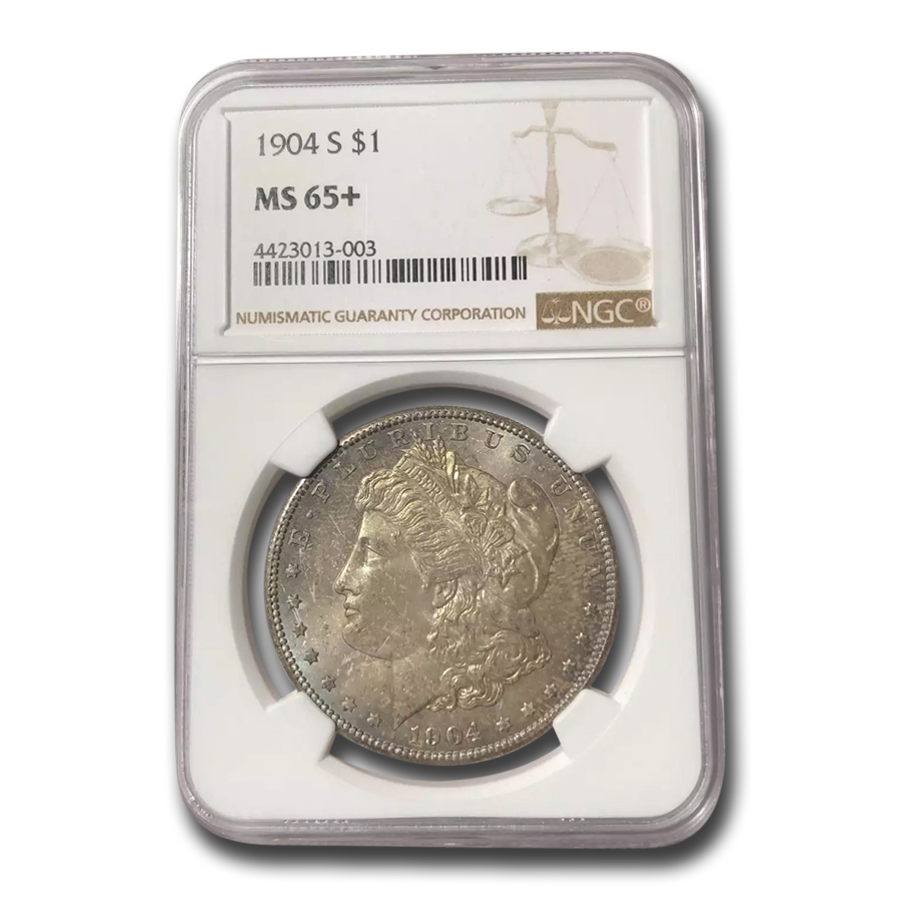 Buy 1904-S Morgan Dollar MS-65+ NGC