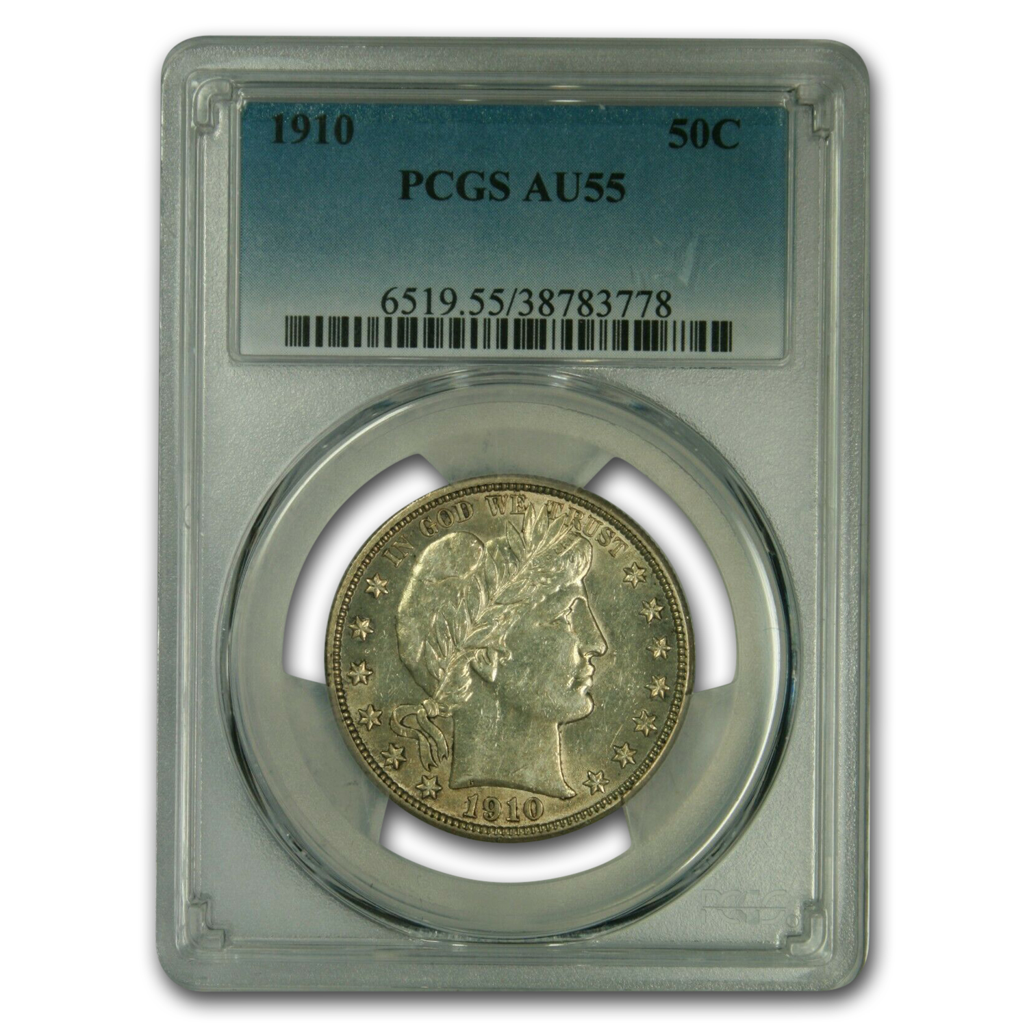 Buy 1910 Barber Half Dollar AU-55 PCGS