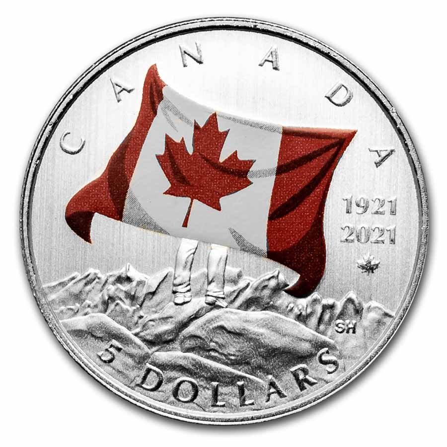 Buy 2021 RCM $5 Ag Moments to Hold: 100th Anniv of Canada's Colors