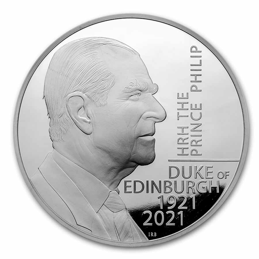 Buy 2021 Prince Philip, Duke of Edinburgh kilo Silver Proof Coin - Click Image to Close