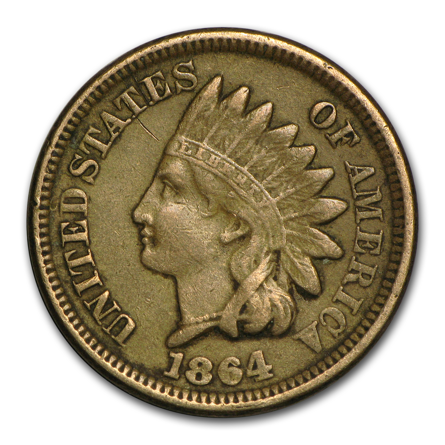 Buy 1864 Indian Head Cent Copper-Nickel VF
