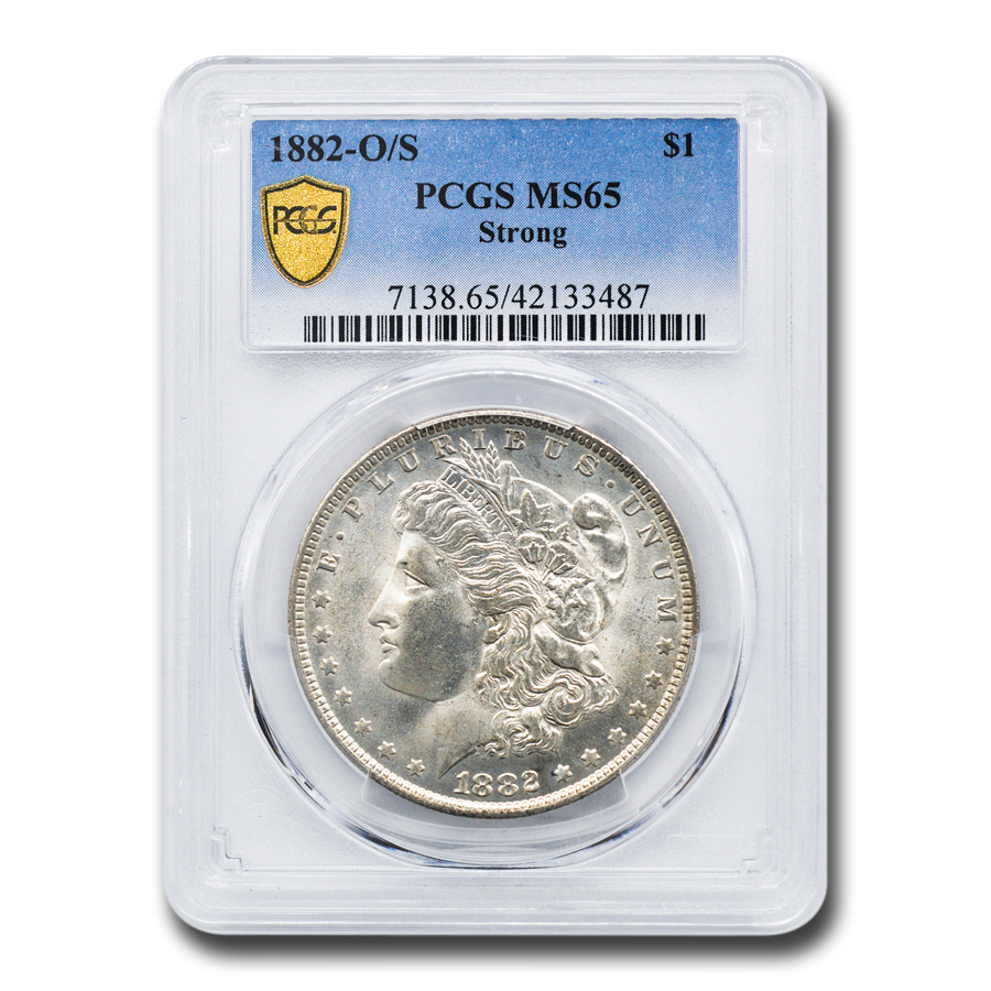 Buy 1882-O/S Morgan Dollar MS-65 PCGS (Strong)
