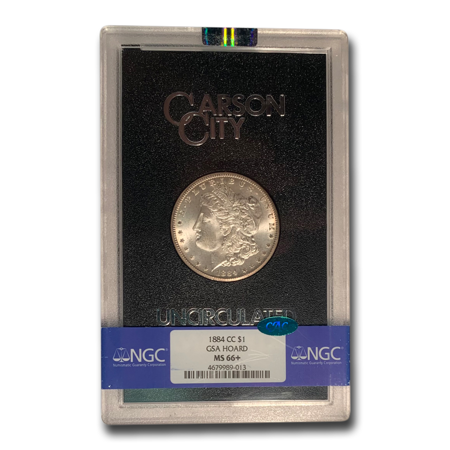 Buy 1884-CC Morgan Dollar MS-66+ NGC CAC (GSA)