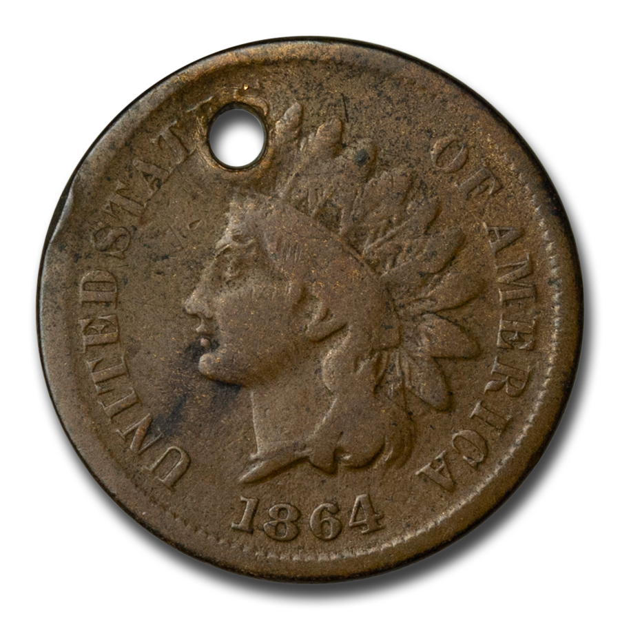 Buy 1864 Indian Head Cent Good Details (L on Ribbon)