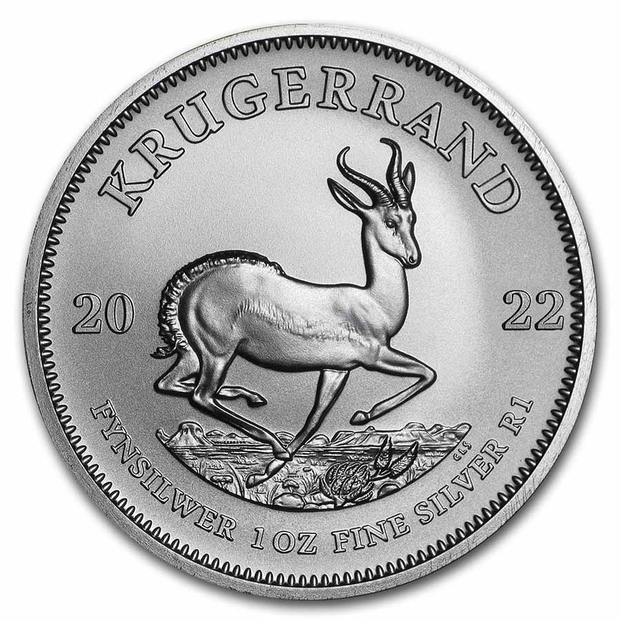 Buy 2022 South Africa 1 oz Silver Krugerrand BU - Click Image to Close