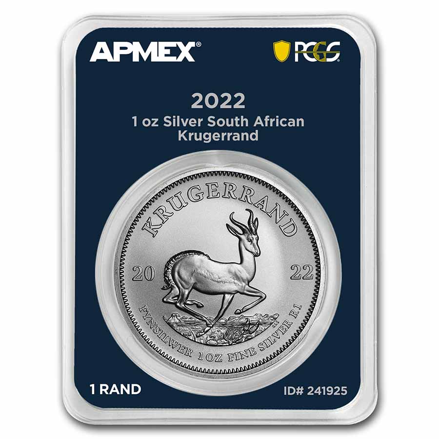 Buy 2022 South Africa 1 oz Ag Krugerrand MD? Premier + PCGS FS