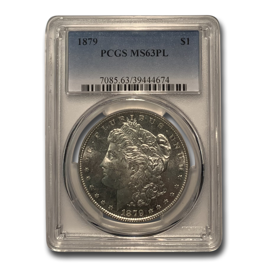 Buy 1879 Morgan Dollar PL MS-63 PCGS