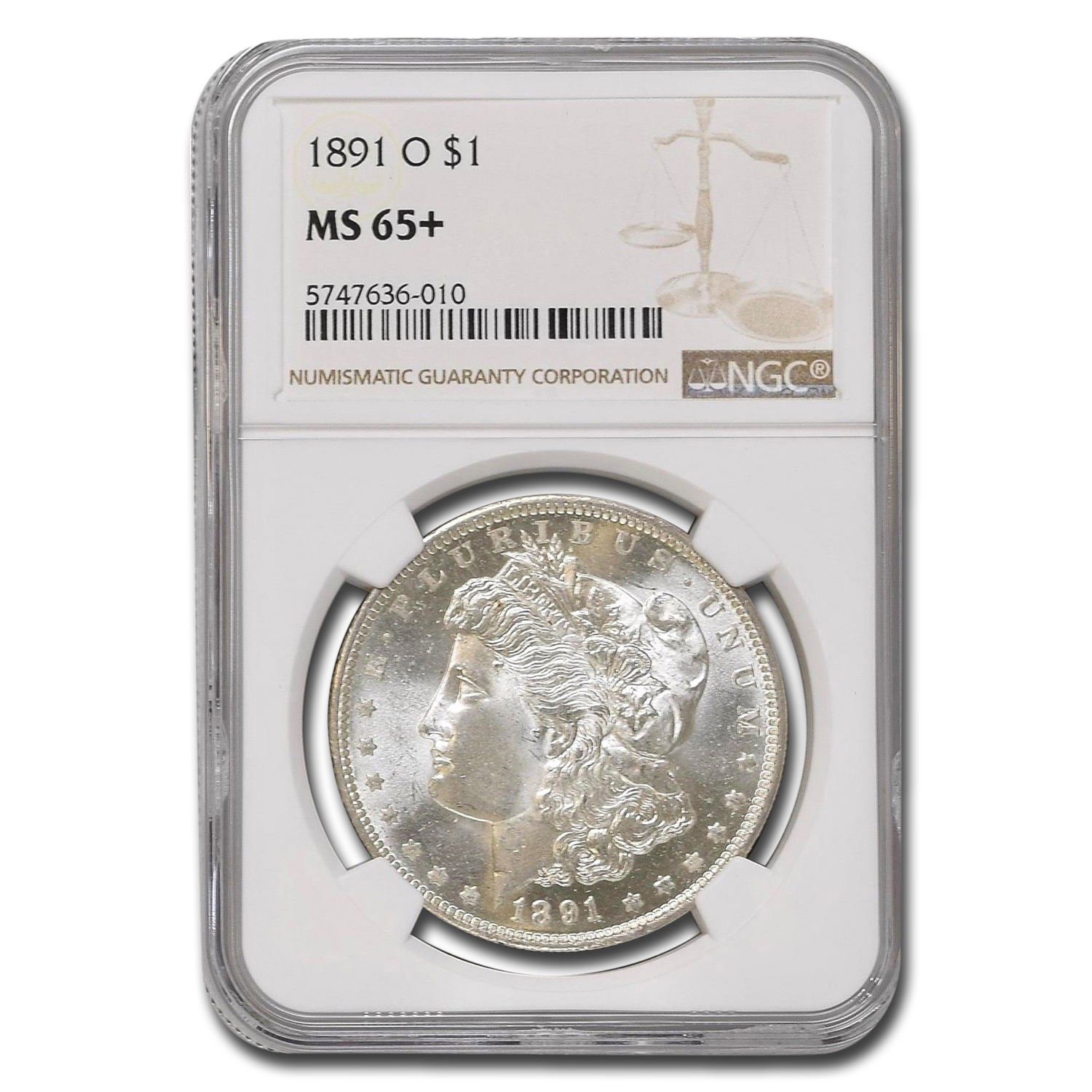 Buy 1891-O Morgan Dollar MS-65+ NGC
