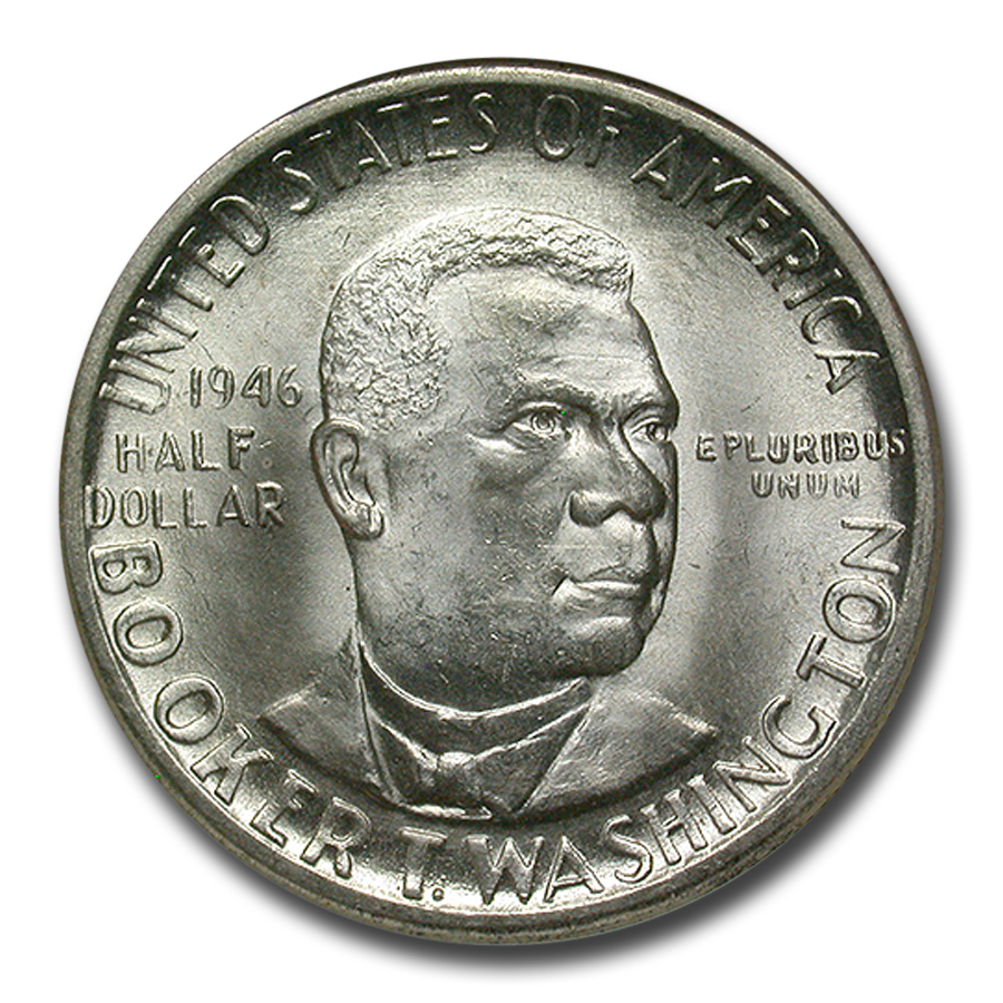 Buy 1946-D Booker T. Washington Half Dollar MS-66 NGC - Click Image to Close