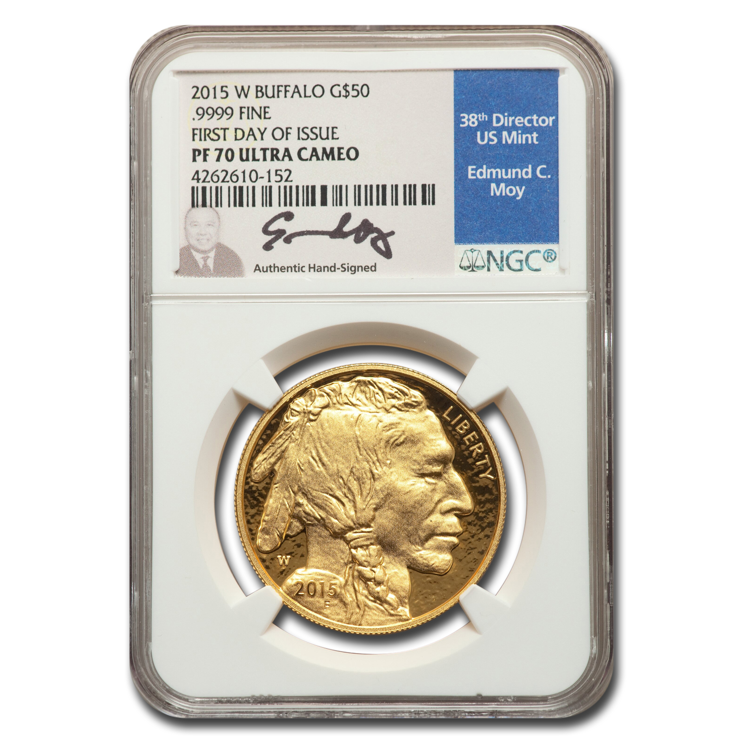 Buy 2016-W 1 oz Proof Gold Buffalo PF-70 NGC (FDI, Moy)