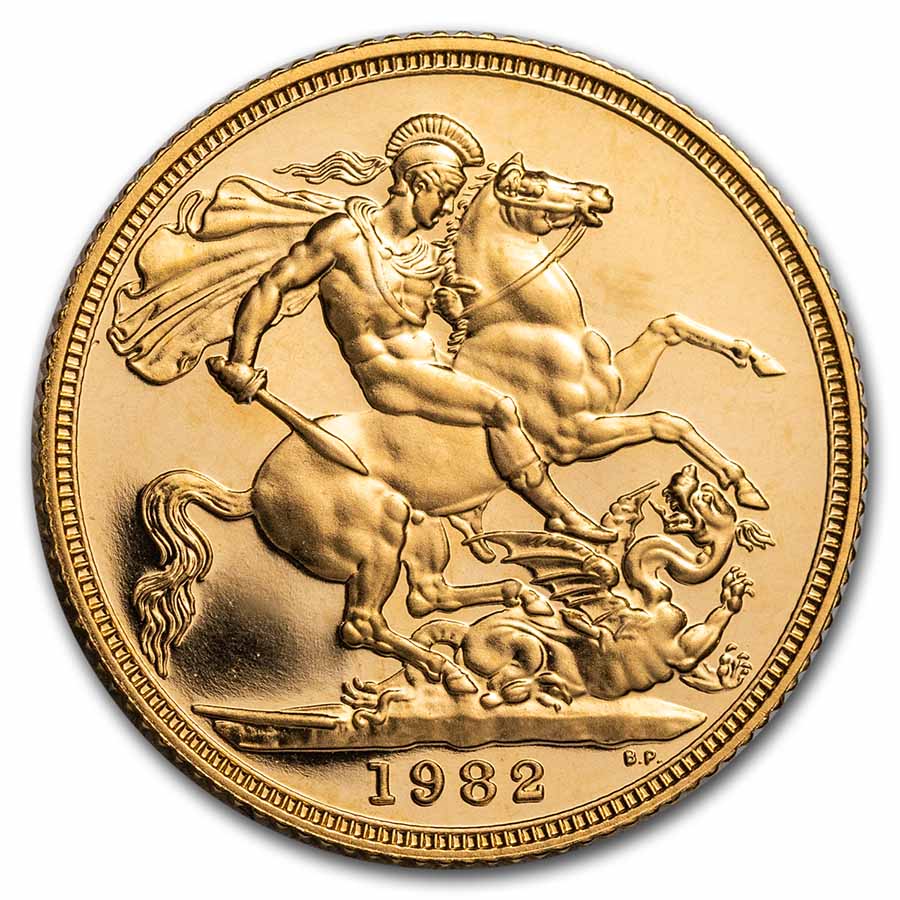 Buy 1982 Great Britain Gold Sovereign Proof - Click Image to Close