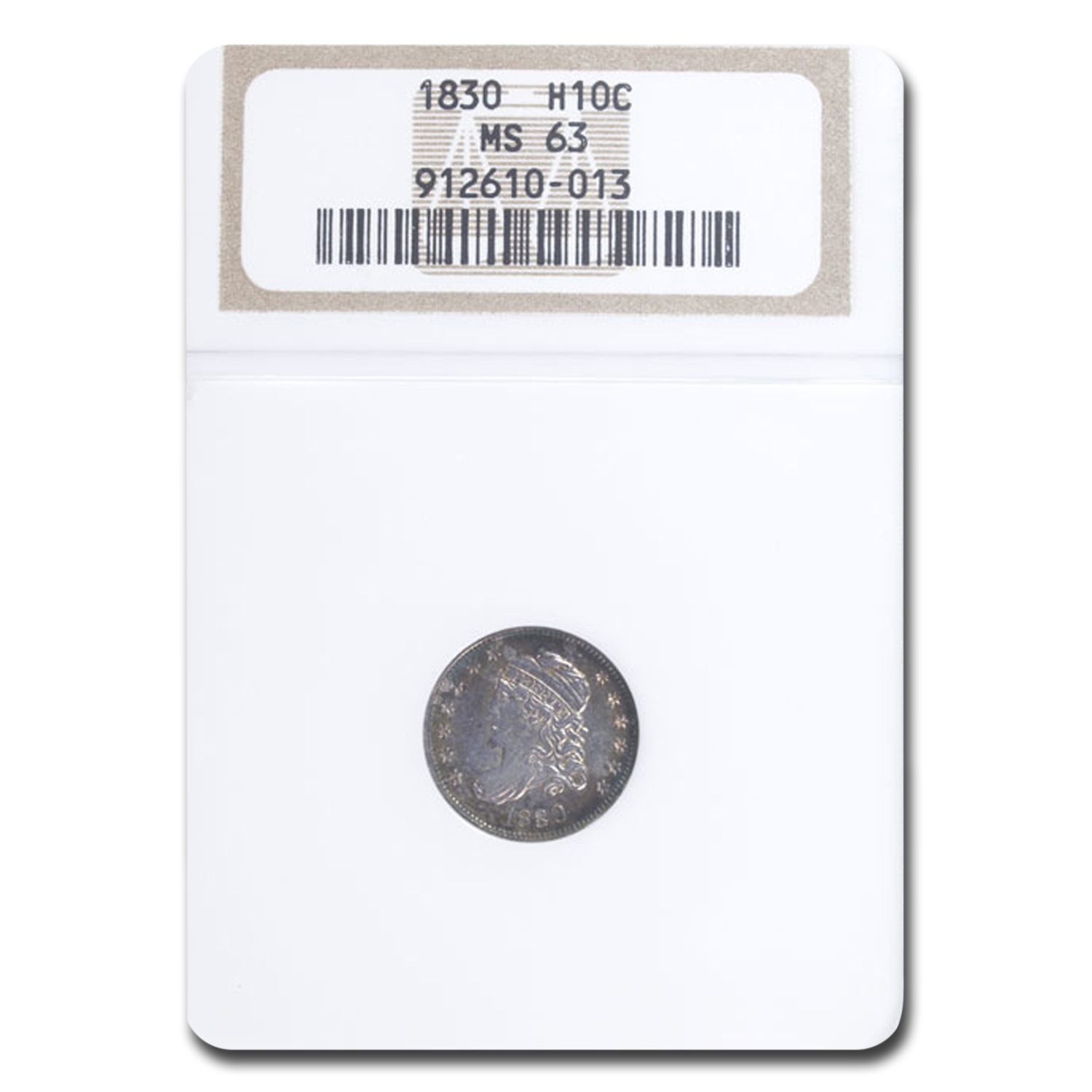 Buy 1830 Capped Bust Half Dime MS-63 NGC