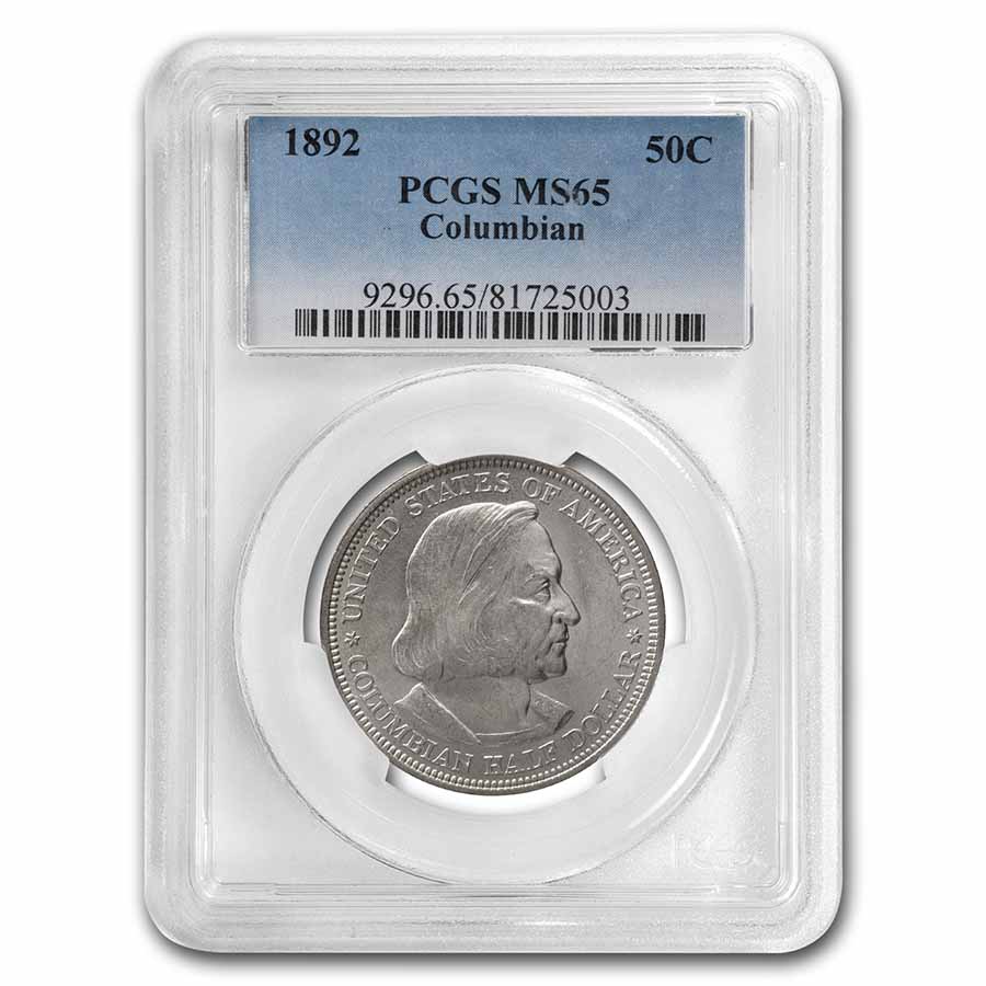 Buy 1892 Columbian Expo Half Dollar MS-65 PCGS