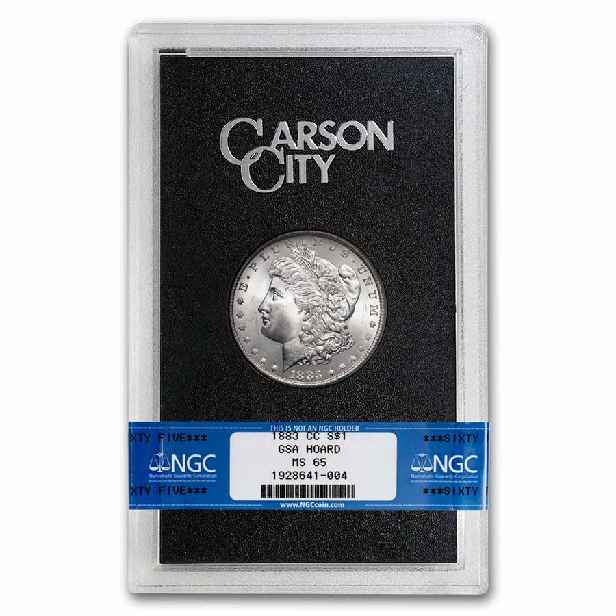 Buy 1882-1884-CC Morgan Dollar MS-65 NGC (GSA, Toned Obv/Rev)