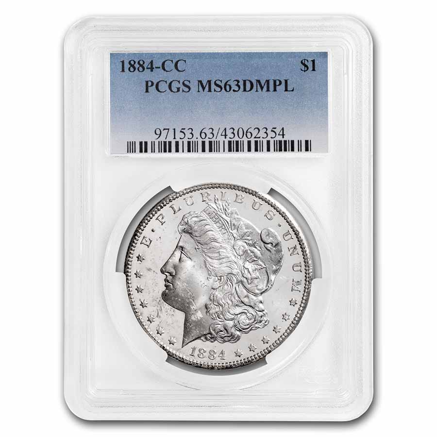 Buy 1884-CC Morgan Dollar MS-63 DMPL PCGS