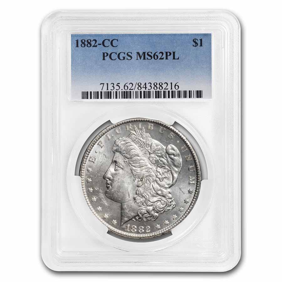 Buy 1882-CC Morgan Dollar MS-62 PL PCGS (Prooflike)