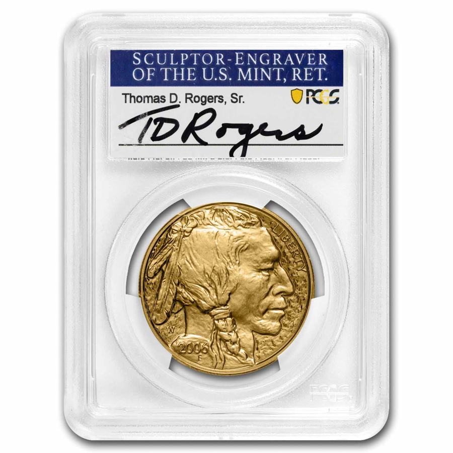 Buy 2006 1 oz Gold Buffalo MS-70 PCGS (Rogers Label)