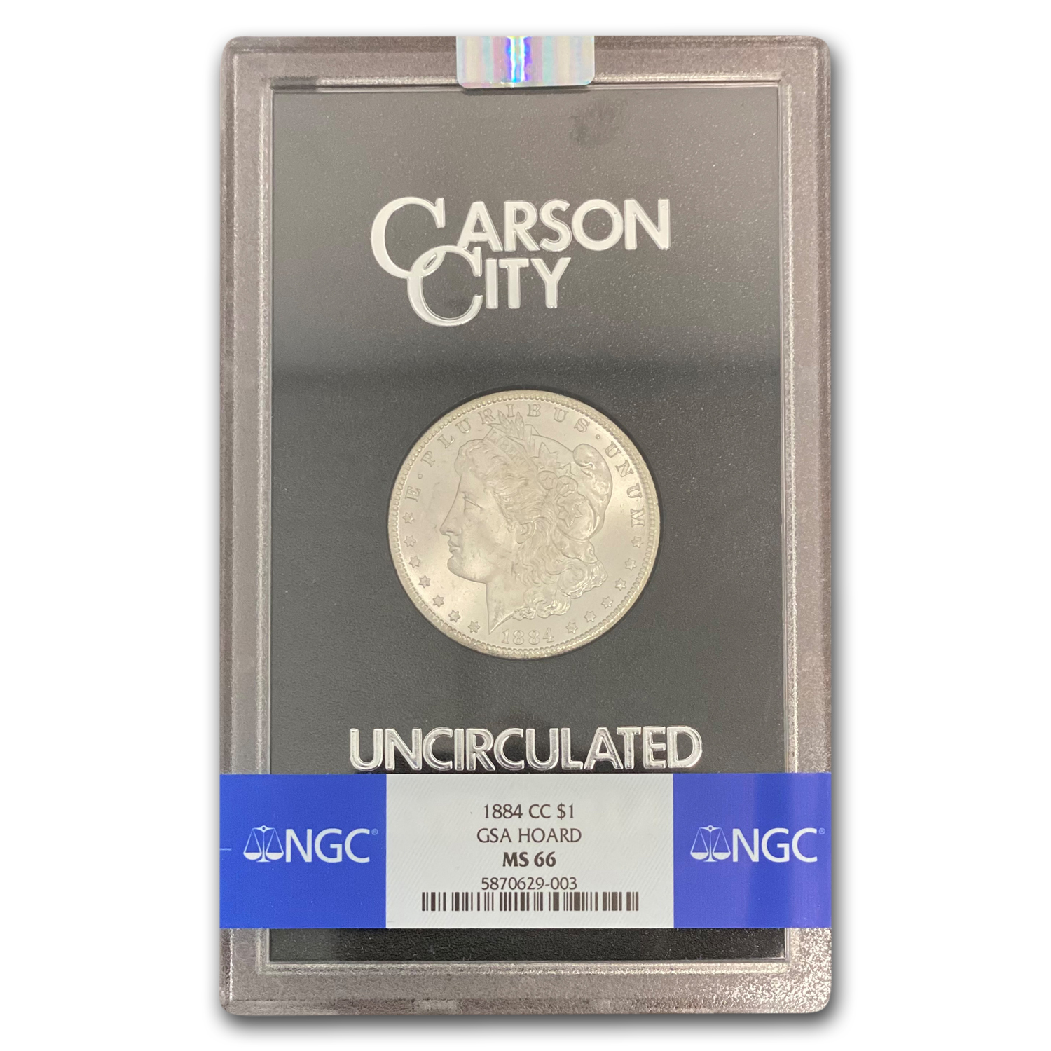 Buy 1884-CC Morgan Dollar MS-66 NGC (GSA)