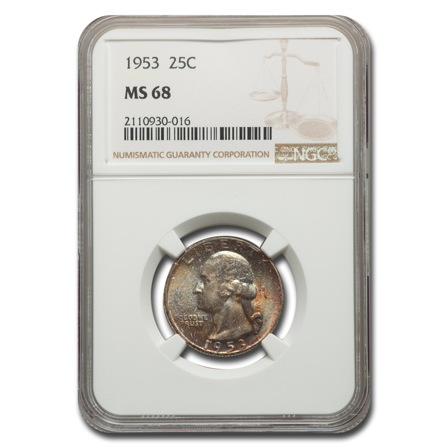 Buy 1953 Washington Quarter MS-68 NGC - Click Image to Close