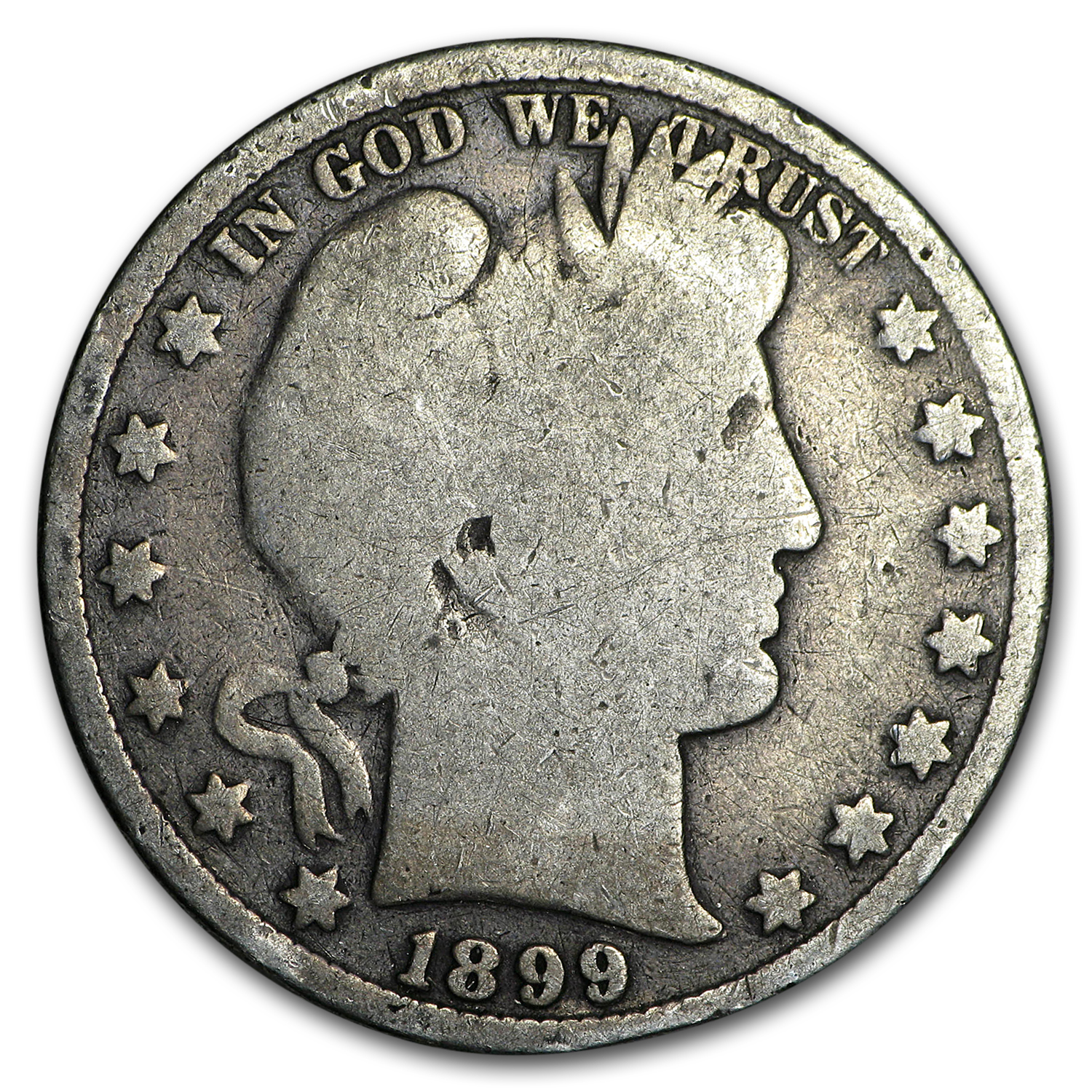 Buy 1899 Barber Half Dollar AG