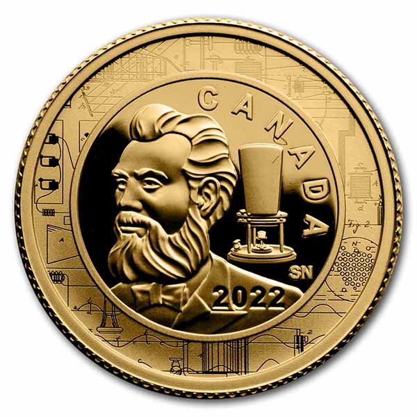 Buy 2022 Canada Gold $100 Alexander Graham Bell: Great Inventor