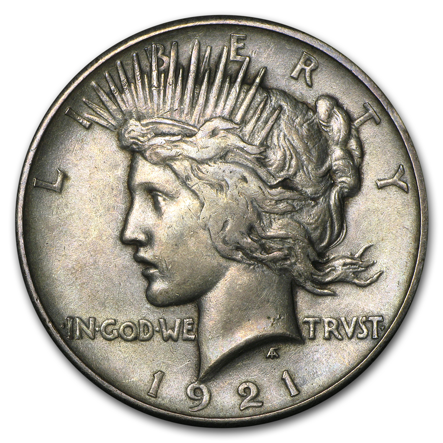Buy 1921 Peace Dollar AU (High Relief)