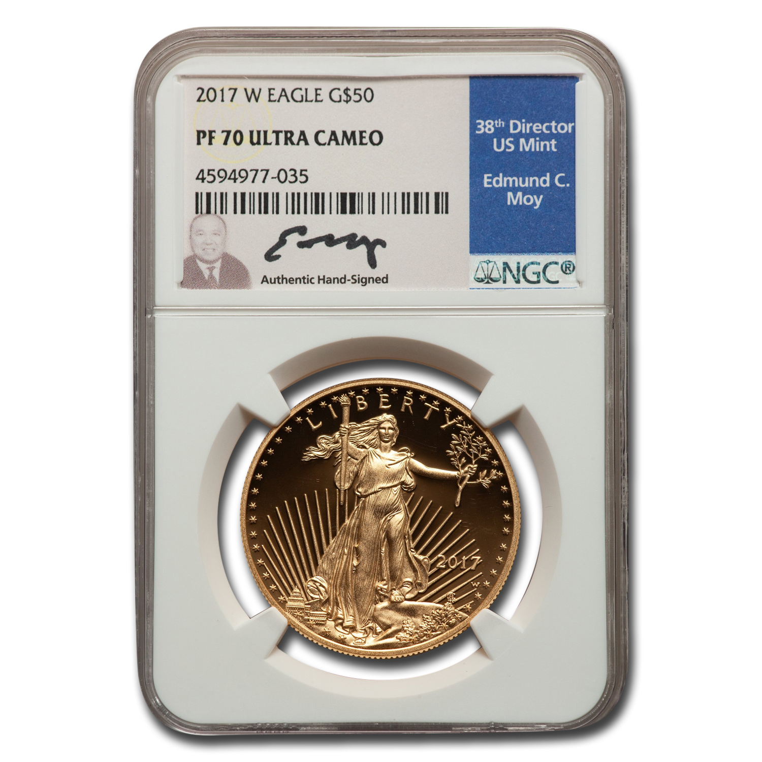 Buy 2017-W 1 oz Proof American Gold Eagle PF-70 NGC (Moy)