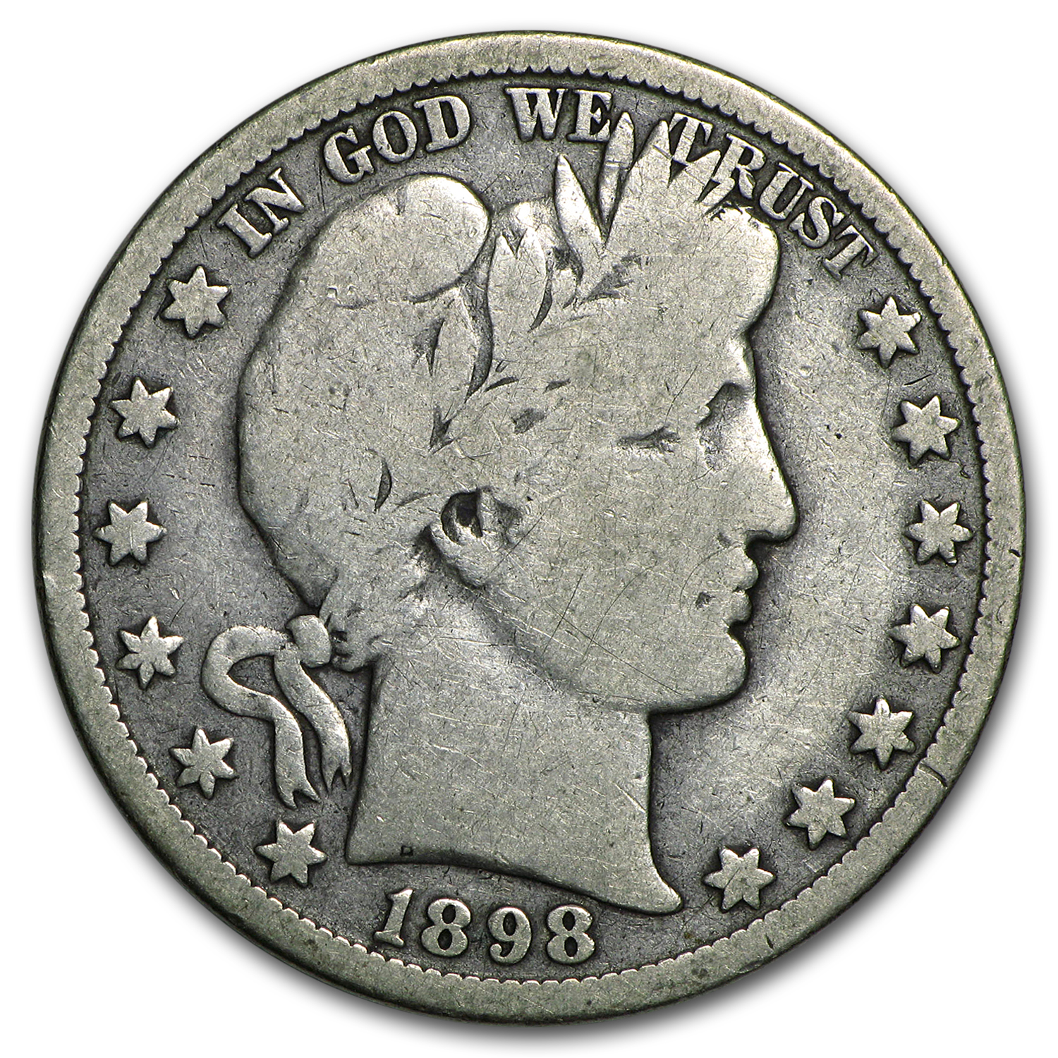 Buy 1898-O Barber Half Dollar VG